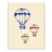Stupell Industries Graphic Hot Air Balloon Wall Plaque Framed Art Wood in Blue/Brown/Green | 15 H x 10 W x 0.5 D in | Wayfair brp-1841_wd_10x15