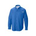 Columbia Men's PFG Tamiami II Long Sleeve Shirt, Vivid Blue SKU - 377106