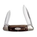 Buck Knives 389 Canoe Folding Pocket Spear and Pen 420J2 Stainless Steel Blades Woodgrain Handle SKU - 789477