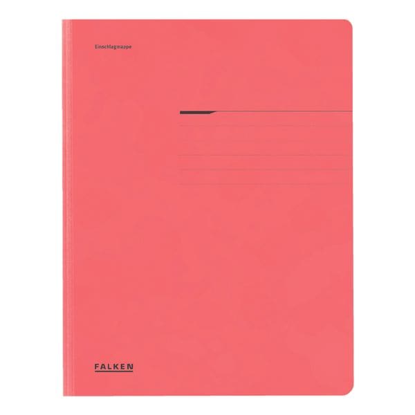 Falken Sammelmappe A4 200 Blatt rot, 24.3x31.8x0.3 cm Image