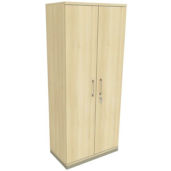 fm Büromöbel Aktenschrank abschließbar für 5 Ordnerhöhen Breite 80 cm »Oldenburg« königsahorn, 80x186.9x44.2 cm Image