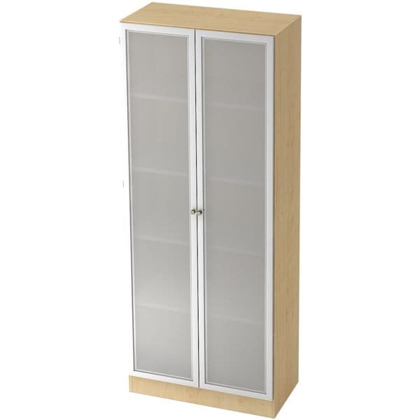 OTTO Office Premium Aktenschrank »OTTO Office Line IV« 5 OH Glastüren braun, 80x200.6x42 cm Image