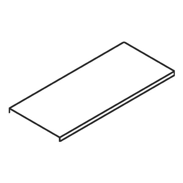 CP Stahlfachboden »79,6 x 33,2 cm« grau, 79.6x2.4x33.2 cm