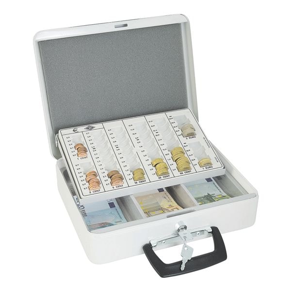 Wedo Geldkassette »Europa« grau, 31.5x9.5x24.5 cm Image