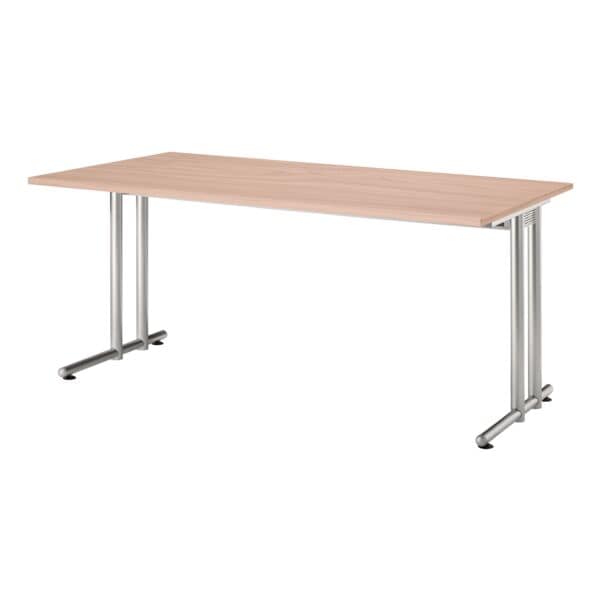 HAMMERBACHER Schreibtisch »Flexiline II« 160 cm braun, 160x72x80 cm