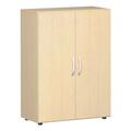 Aktenschrank 80 cm 3 OH braun, Geramöbel, 80x110.4x42 cm