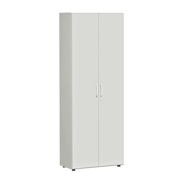 Geramöbel Aktenschrank grau, 80x216x42 cm