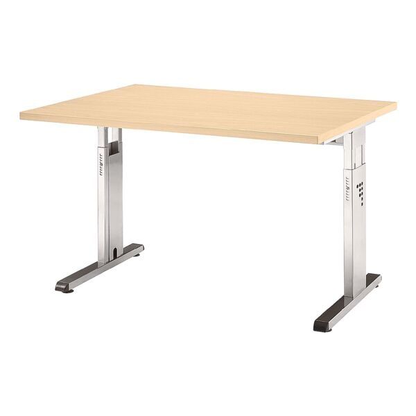 HAMMERBACHER Schreibtisch »O-Line« 120 cm braun, 120x82x80 cm Image