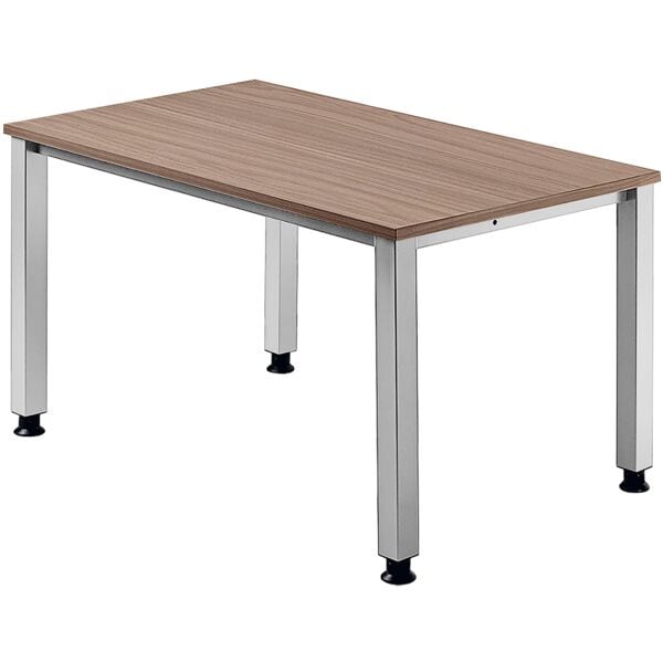HAMMERBACHER Schreibtisch »Q-Line« 120 cm braun, 120x76x80 cm