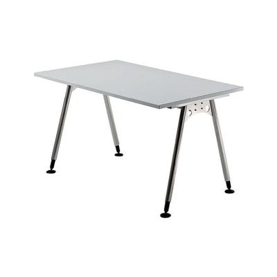 HAMMERBACHER Schreibtisch »A-Line« 120 cm grau, 120x76x80 cm Image