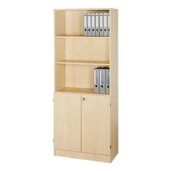 HAMMERBACHER Mehrzweckschrank »Q-Line« abschließbar braun, 80x200.4x42 cm