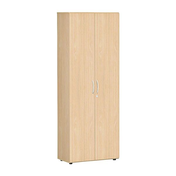 Geramöbel Aktenschrank »Lissabon« 6 OH 80 cm abschließbar braun, 80x216x42 cm