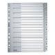 Leitz Kunststoffregister »1280« 1-10 A4 Maxi grau, 23.8x29.7 cm