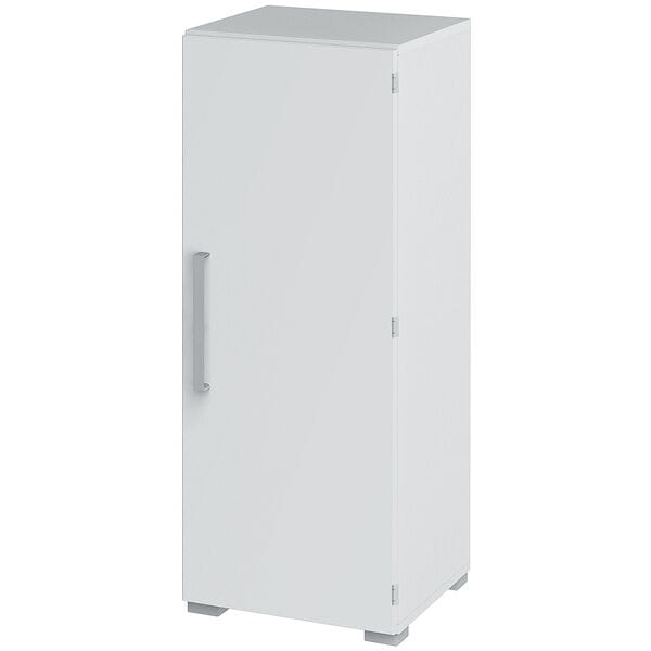 röhr Aktenschrank »Objekt Plus« 3 OH schmal Türanschlag rechts weiß, 40x110.5x41.9 cm