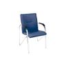 2er-Set Besucherstühle blau, Nowy Styl, 45 cm