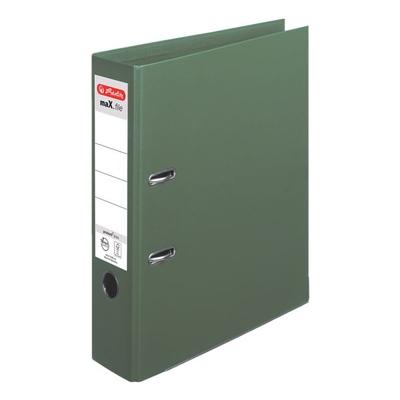 Herlitz Ordner »maX.file protect plus« breit grün, 8x31.8x28.5 cm