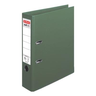 Ordner »maX.file protect plus« breit grün, Herlitz, 8x31.8x28.5 cm