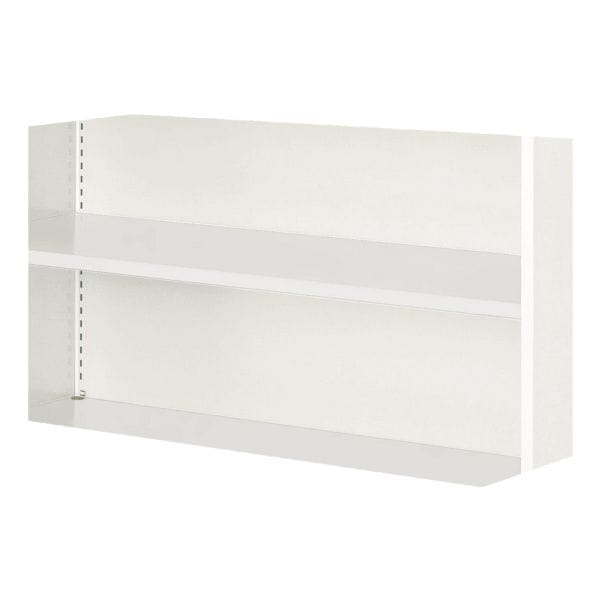 mauser Aktenregal-Aufsatzelement aus Stahl »Kontoro« 125 cm weiß, 125x87x48.2 cm