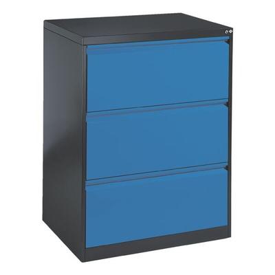 CP Hängeregistraturschrank A4 blau, 78.7x104.5 cm