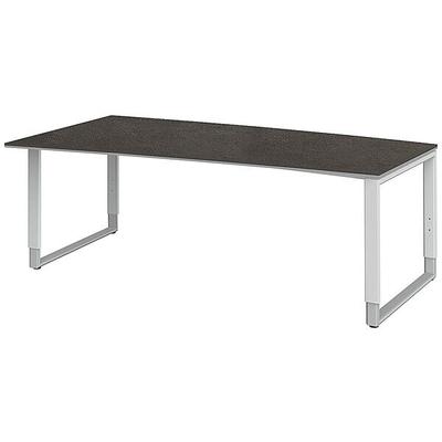 röhr Freiform-Schreibtisch »Objekt Plus« 200 cm (links breiter) grau, 200x82x80 cm Image
