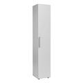 Aktenschrank »Florenz« 40 cm 6 OH Griff links grau, Geramöbel, 40x216x42 cm