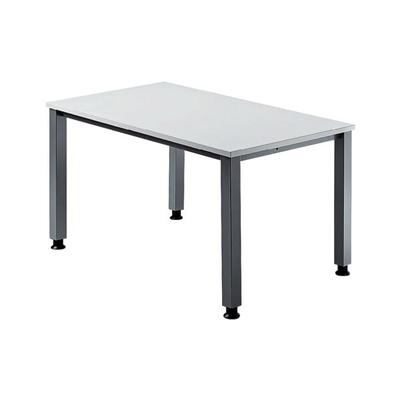 Schreibtisch »Q-Line« 120 cm grau, HAMMERBACHER, 120x76x80 cm