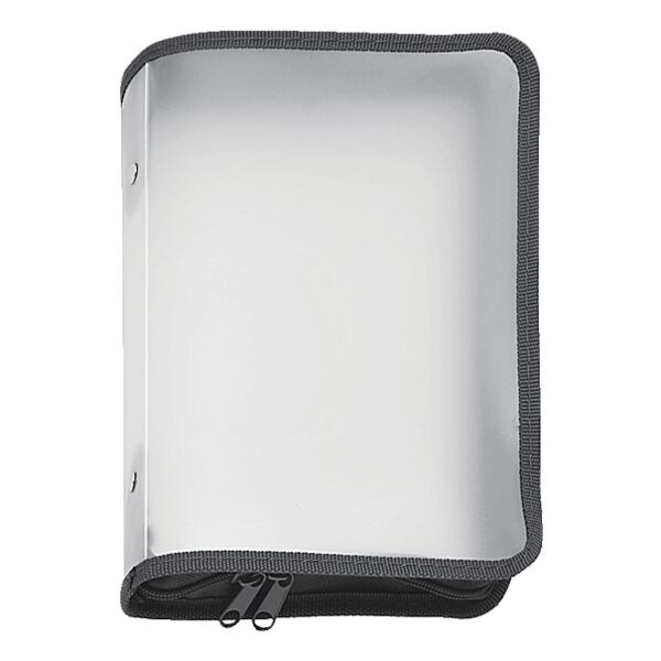 Foldersys Reißverschlussmappe A4 300 Blatt schwarz, 22.5x32 cm Image