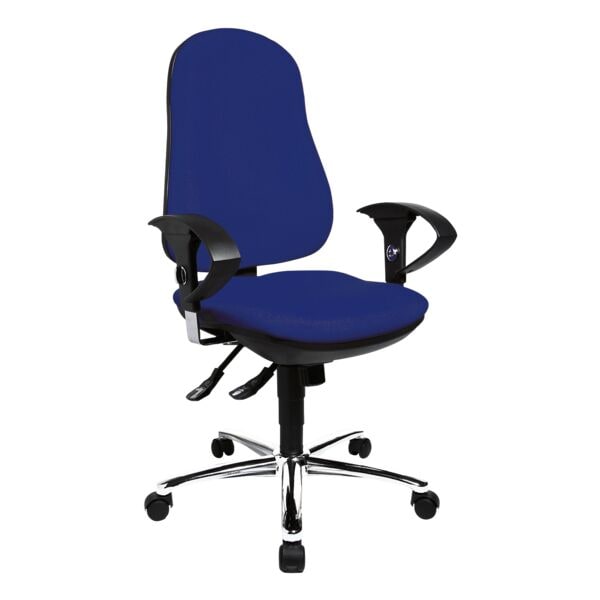 Topstar Bürostuhl »Support Deluxe« mit Armlehnen blau Image
