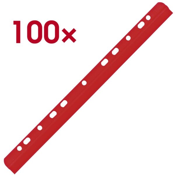 Expro Klemmschienen »G-Clip« 100 Stück rot Image