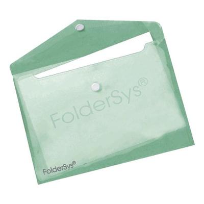 Foldersys Aktentasche A5 quer 100 Blatt grün, 25.2x18 cm