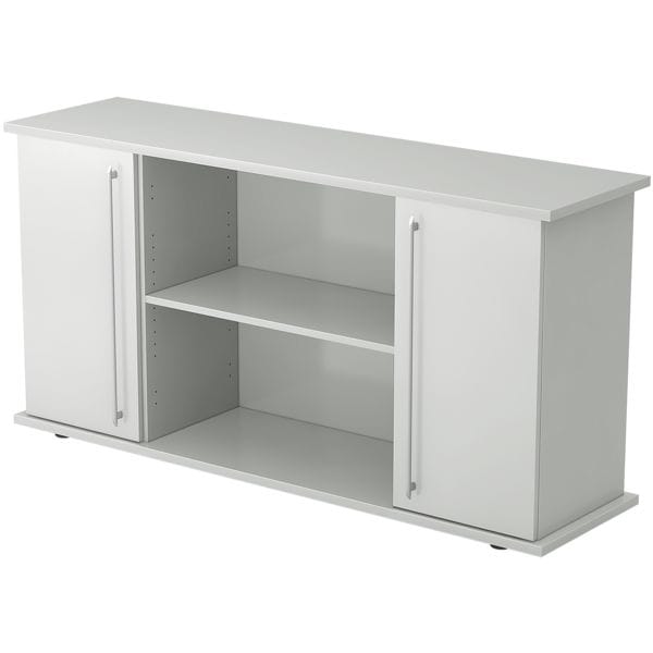 HAMMERBACHER Sideboard »Q-Line« grau, 166.1x84x44.8 cm Image