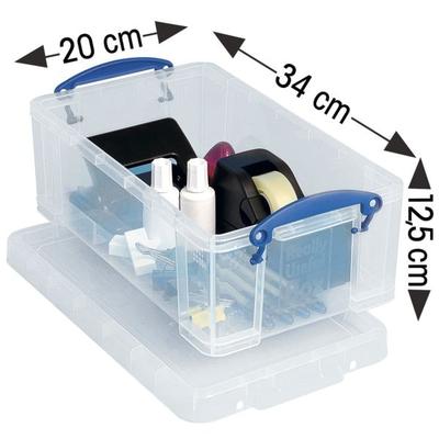 Ablagebox 5 Liter transparent, Really Useful Box, 12.5x20 cm