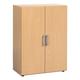 Aktenschrank »Lissabon« 3 OH 80 cm braun, Geramöbel, 80x110.4x42 cm