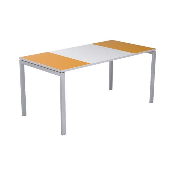 easyOffice Schreibtisch »easyOffice« 160 cm orange, 160x75x80 cm