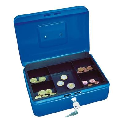 Wedo Geldkassette Größe 3 blau, 25x9x18 cm