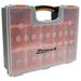 Homak Plastic Organizer w/ 12 Removable Bins Plastic | 16.5 H x 15.5 W x 11.75 D in | Wayfair HA01112425