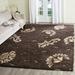 Brown/Gray 39 x 1.2 in Area Rug - Winston Porter Chaffin Floral Brown/Beige/Gray Area Rug Polypropylene | 39 W x 1.2 D in | Wayfair