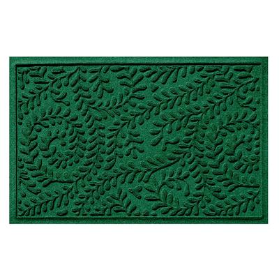 Water & Dirt Shield Boxwood Door Mat - Navy, 35" x 59", No Mongramming - Frontgate