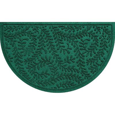 Water & Dirt Shield Boxwood Half-Round Door Mat - Bluestone - Frontgate