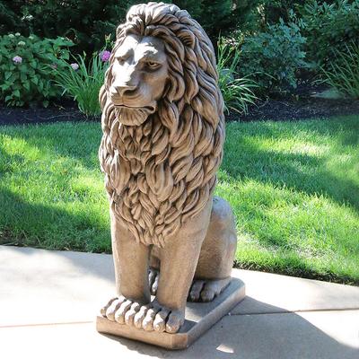 48" Grandessa Sitting Lion - Frontgate