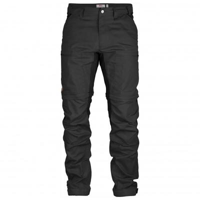 Fjällräven - Abisko Lite Trekking Zip-Off Trousers - Trekkinghose Gr 48 - Long schwarz