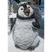 Hi-Line Gift Ltd. Walking Penguin Statue in Gray/White | 15 H x 9.5 W x 10 D in | Wayfair 87952-G