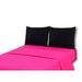 Tache Home Fashion Cotton Jersey Knit Sheet Set Cotton Percale in Pink | King | Wayfair TA-BS4PC-BP-K