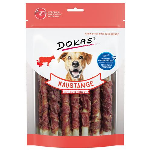 6 x 200 g Dokas Kaustange mit Entenbrust Hundesnack