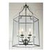 CWI Lighting Maury 6 Light Up Contemporary Metal Chandelier in Chrome