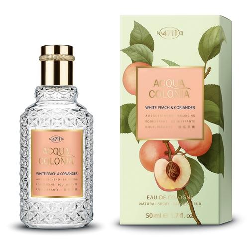 4711 Acqua Colonia - White Peach & Coriander Lippen Creamy Eau de Cologne 50 ml