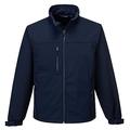 Portwest TK50 Water Resistant Windproof Softshell Jacket (3L) Navy, 4X-Large