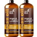 ArtNaturals Moroccan Argan Oil Hair Loss Shampoo & Conditioner Set - (2 x 16 Fl Oz / 473ml) - Sulfate Free Hair Regrowth - Treatment for Hair Loss, Thinning Hair & Hair Growth, Men & Women - 2016 Version