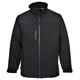 Portwest TK50 Water Resistant Windproof Softshell Jacket (3L) Black, XX-Large