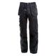 DEWALT Men's Work Pro Tradesman Black Trousers Waist 38in Leg 33in, Black, 38W 33L UK